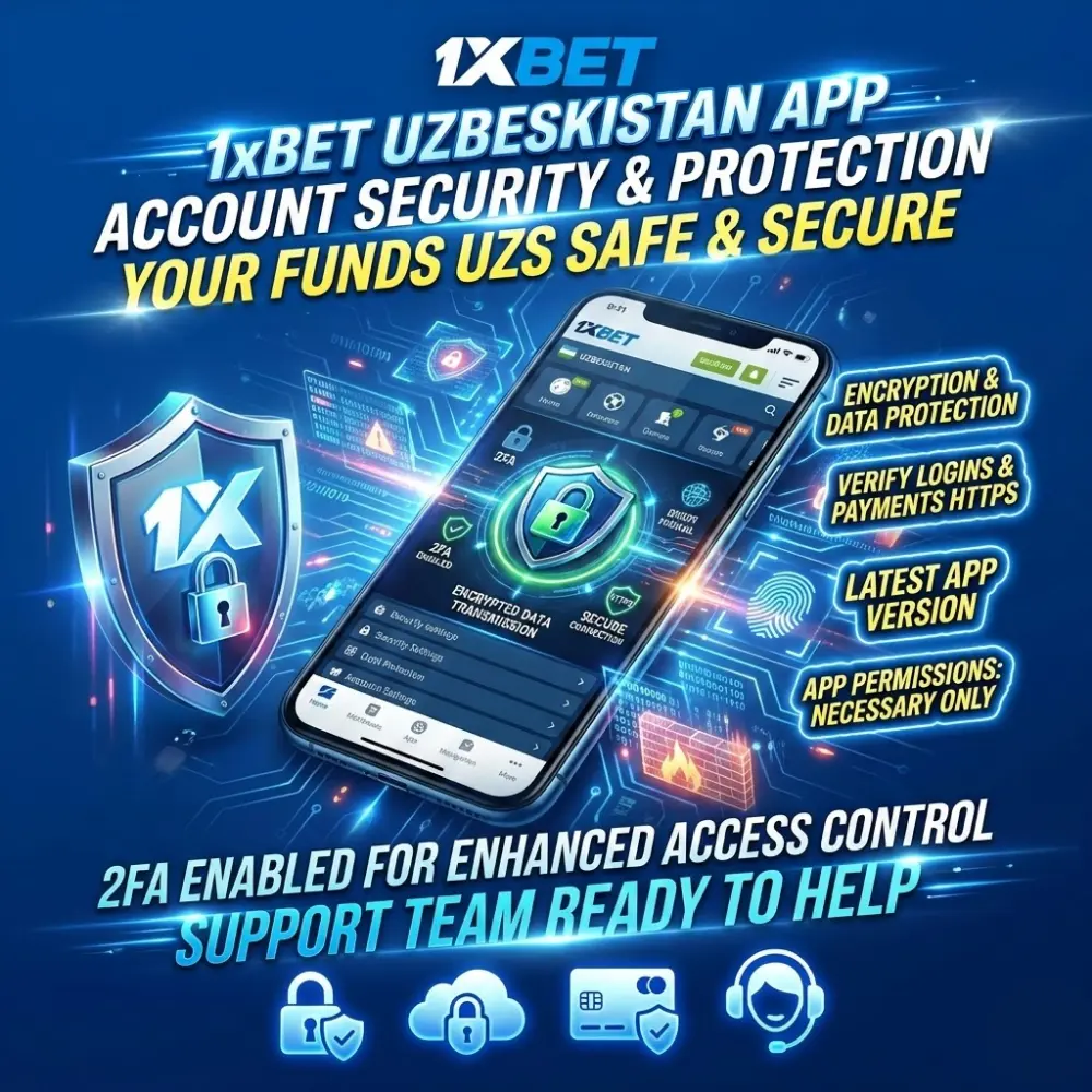 Безопасность и защита аккаунта в приложении 1xBet